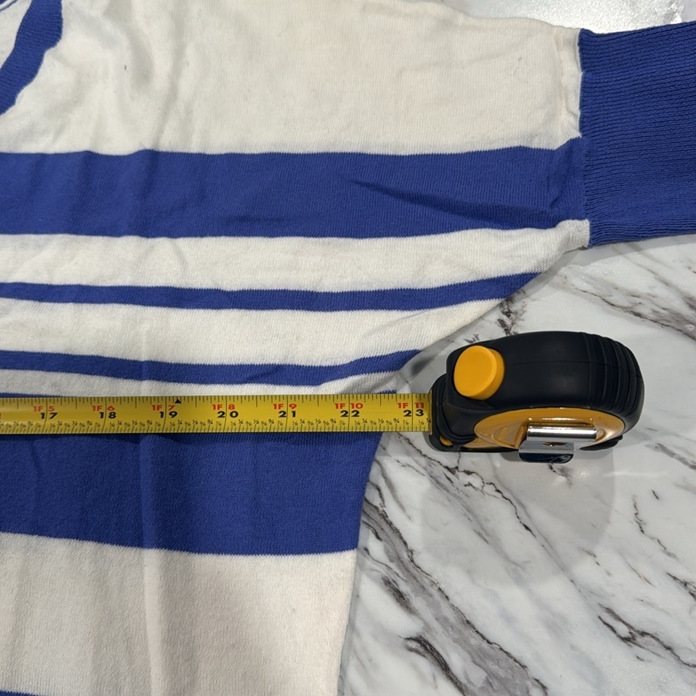 GAP Blue and White Striped Top - Picture 8 of 9